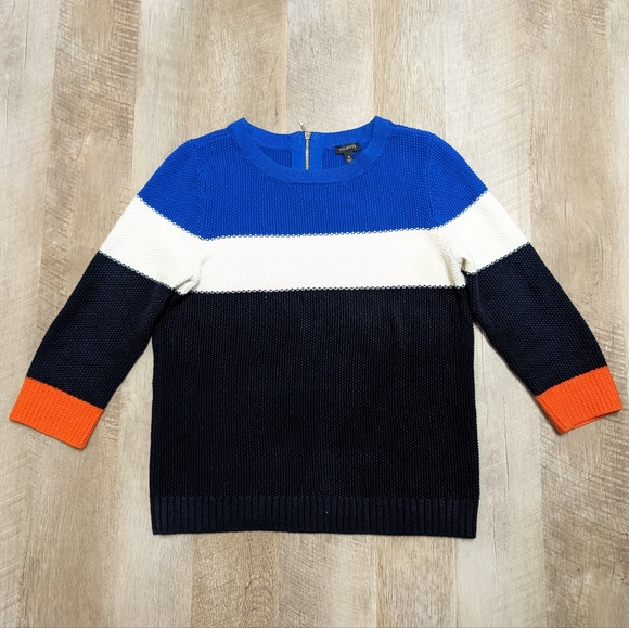 Talbots Color Block Sweater Top - Picture 6 of 10